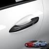 For Hyundai Veloster ‑ LHD ABS Carbon Fiber‑Look Door Handle Protector Trim Exterior Decorative Car Partsarts