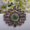 Blucome Quality Turkish Royal Style Vintage Brooch Pins for Women Men Scarf Suit Hijiab Pins