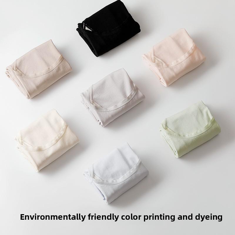 Women's Spring and Autumn Cotton High Waist Hip and Abdomen Antibacterial Extended Underwear