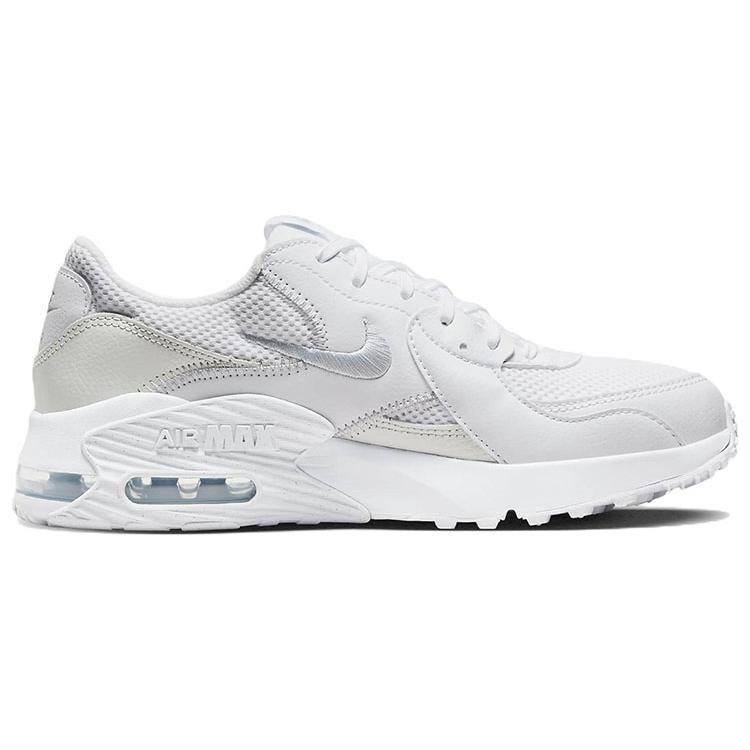New Nike Air Max Excee White Metallic Platinum Women's CD5432-121
