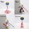 Mickey Mouse Head Plush Keychain With Polyester Fiber For Backpack Decor