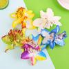 Modische simulierte Blume Haarspangen Haarnadeln für Frauen Orchidee floral Haarspangen Clips für Mädchen Damen Koreanische Haaraccessoires