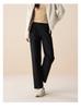 Fashionable and minimalist sports straight leg pants for women
