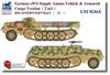 Bronco Model 1/35 Scale German SWS Half-Track Ammunition Carrier (Selectable Type) Plastic Model Kit CB35214