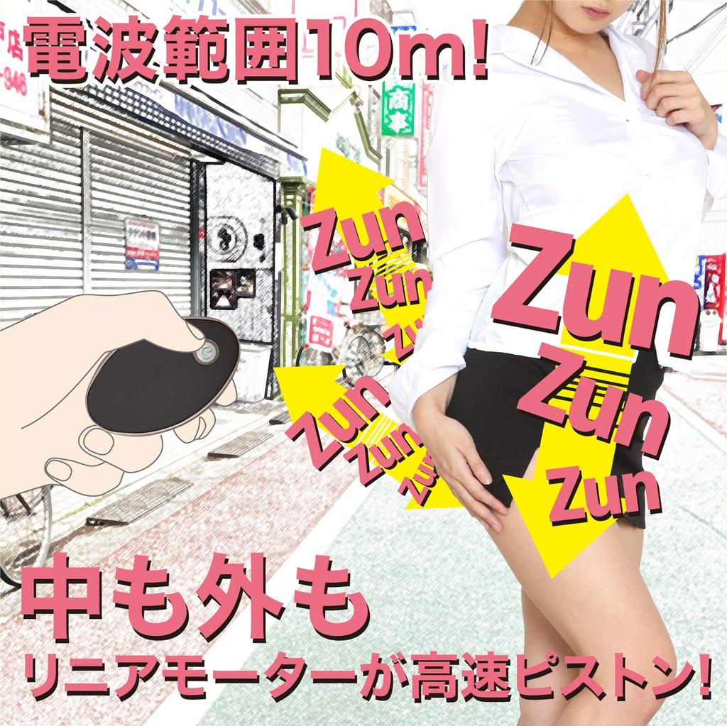 JAPANTOYZ nemo G Linear Piston Neo Rechargeable Remote Control Rotor, Black