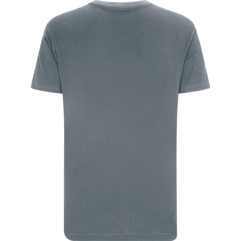 Calvin Klein T-shirt a Maniche Corte Girocollo Slim Fit con Stampa Ombra Reversibile Casual per Pendolari Uomo Top Grigio J323250PN6