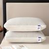 2-pieces Cool Ice Silk Pellet Pillow Supports Neck and Spine for Relaxing Sleep, Sleep Massage Pillow Core, Moisture Absorbing Bedding Pillow