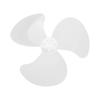 Energy Efficient Fan Blade Replacement 3 Leaf Design Spare Part Plastic Texture Suitable for Vertical Desk Fans