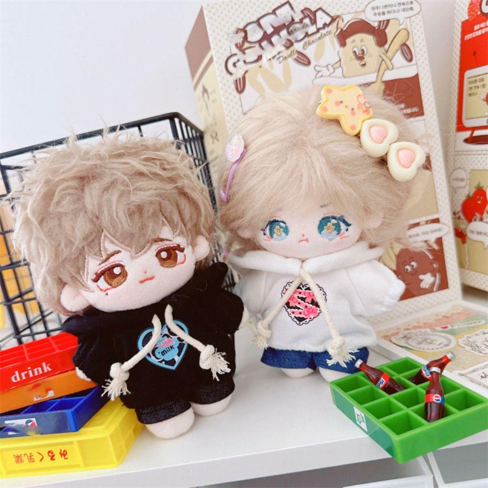 Handgemachte Puppen Sweatshirt Puppen Outfits 10cm Baumwollpuppen/1/12 BJD Puppen/1/11 1/12 OB11 Puppen