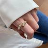 Inele deschise cu ochi de pisică și nod de bambus: Declarație de modă elegantă pentru femei