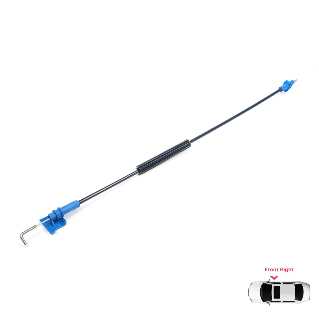 BDP1614 Front Right Door Inner Handle Lock Release Cable for Fiat Fiorino MK3 225 Qubo 2007-2016 Citroen Nemo Peugeot Bipper 2008–2017 1354711080