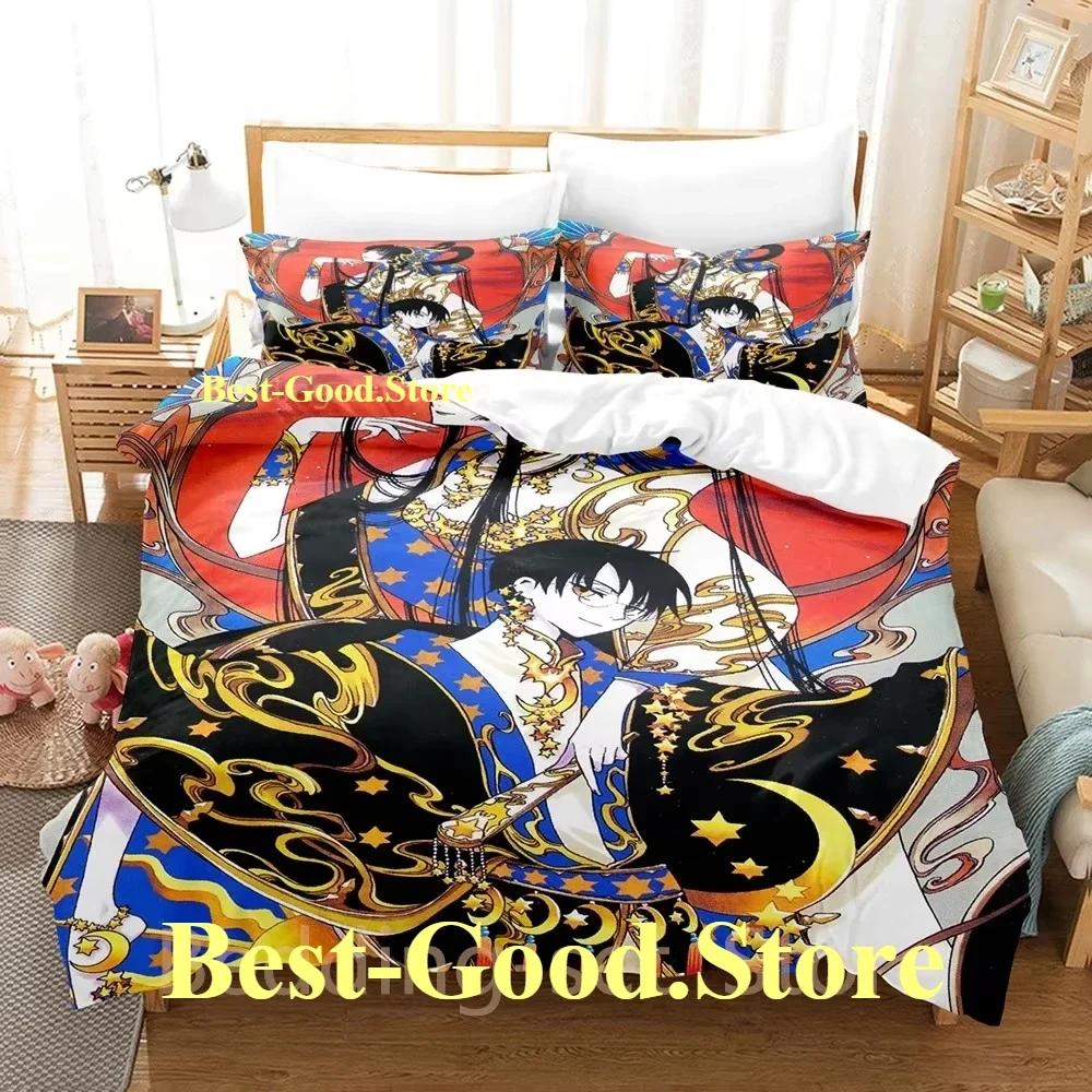 

xHolic Beding Set Single Twin Printed Bed Linen Set With Pilowcase Bed Soft Duvet Cover Soft Single Double Quen Super King-Sized Dimensionsd Dimension 100*200cm Single