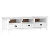 Day and Night - Day and Night Hill TV Cabinet Solid White Pine Wood 158x40x47 Cm