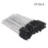 200Pcs Makeup Brushes Disposable Crystal Eyebrow Brush Diamond Handle Mascara Wand Applicator Eye Lashes Eyelash Extension Tools