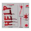 Halloween Wall Decal Cling Halloween Window Clings Static Clings for Glass Window Mirror Theme Party Reusable Decors