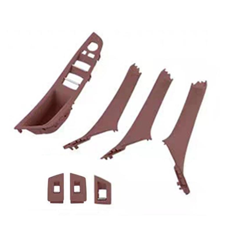 7pcs Car Interior Armrest Panel Door Handle for 5 Series F10 F18 51417225892