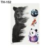 Animal Dog Bear Arm Shoulder Waterproof Temporary Fake Tattoo Sticker Gift