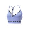 Puma Low Impact Strong Strappy Bra With Letter Print Women Underwear Purple 522225-28