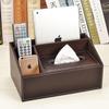 Multi-functional Desktop Tissue Box & Storage Organizer