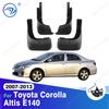4Pcs Durable ABS Mud Flaps For Toyota Corolla Altis E140 2007-2013 2008 2009 2010 2011 2012 Splash Guards Mudguards Fender
