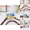 Capybara Cartoon Pu Coin Wallet Crossbody Bag With Cute Design For Kids School And Travel Use