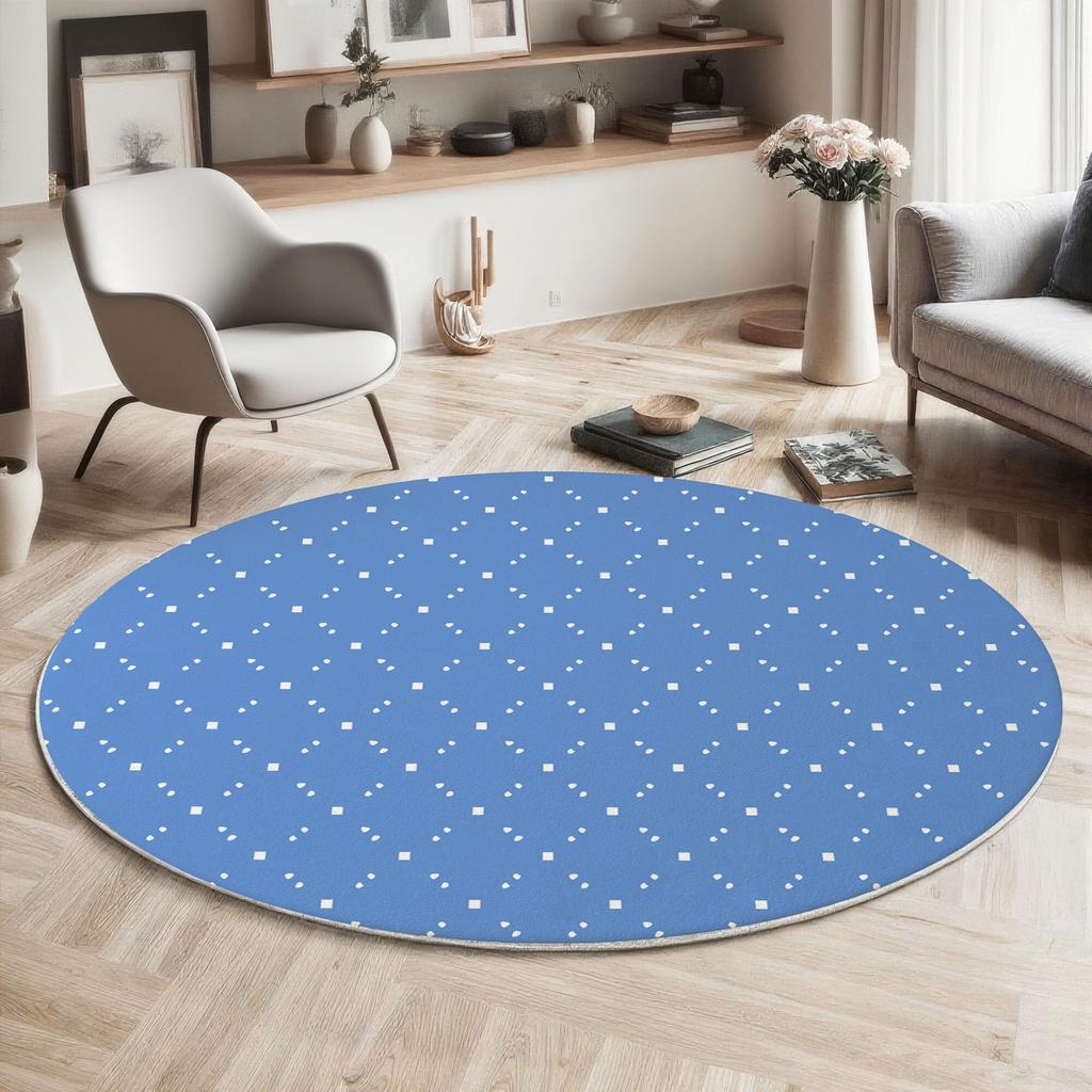 Round Tree of Life Rug Vintage Viking Tree Compass Shield Print Home for Gothic Fantasy Style Room Interior Decorative Styling