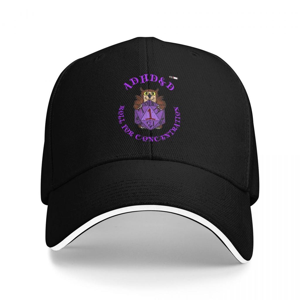 Baseball Caps ADHD&D Roll For Concentration Awesome Customized Men Women Casual Summer Hats