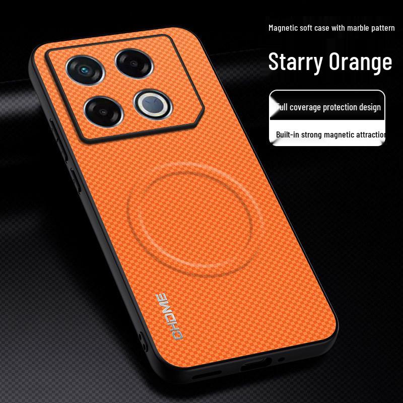 

Protective Case for Infinix GT20 Pro: Full Coverage, Anti-Drop, High-End Magnetic Suction, Mark Texture Design Infinix GT20 Pro