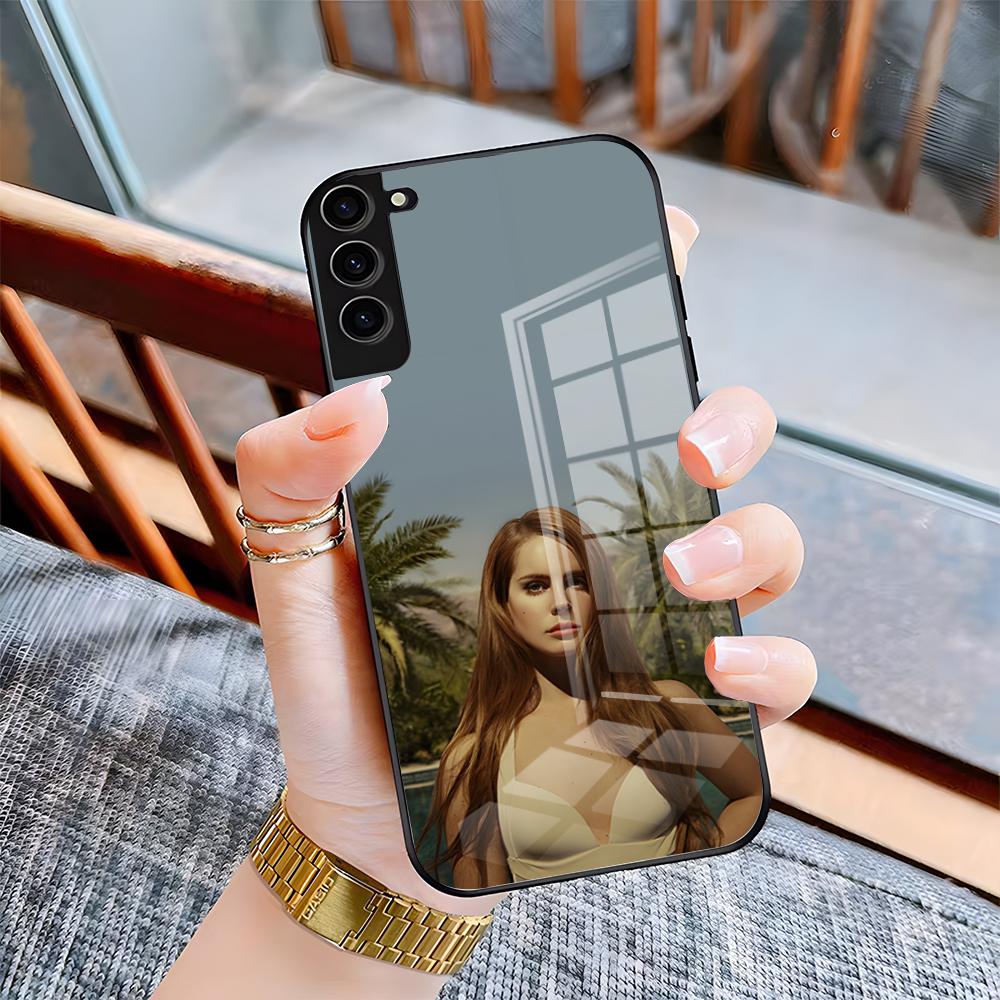 Singer L-Lana Del Rey Phone Case For Samsung A25 A13 A33 5G A54 A36 A35 A56 A52 A14 Shockproof Glass Cover