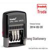 Zhuoda Date Adjustable Self-Inking Stamp 4810 with Built-in Ink Pad