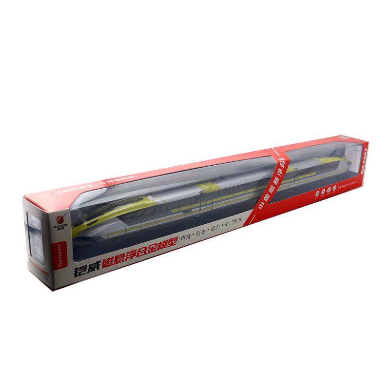 Magnetic Train Levitation Toy Model With Sound Light And Inertial Control