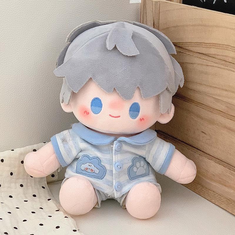 About 20Cm Love and Deepspace Xavier Rafayel Soft Plush Boneless Sitting Posture Doll Changeable Outfits Toy Girls Birthday Gift