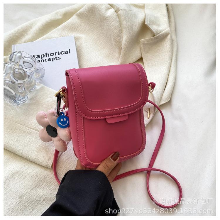 Fashion Mobile Phone Bag Manufacturer Small Bag Women's Bag New 2025 Popular Messenger Bag Strap Shoulder Small Square Bag