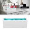 ABS+TPE Silikon Kosmetik Aufbewahrungsbox Zweiseitiges Design Tragbare Kosmetik Organizer Box Make-up Pinsel Halter Schmuck Aufbewahrung