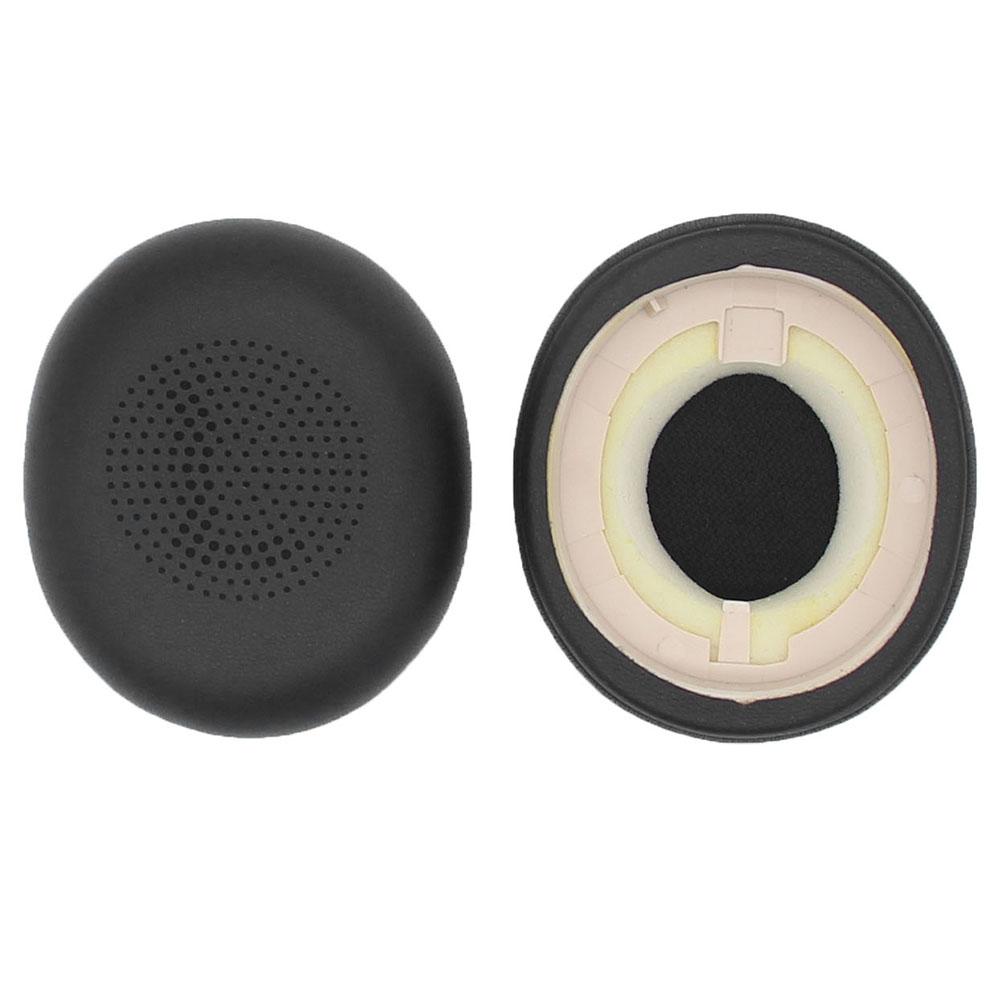 

JZF-376 1Pair Protein Leather Ear Cushions Compatible with Jabra ELITE 45h Headset Replacement Ear Pads Cover Headphones Ear Cups Black