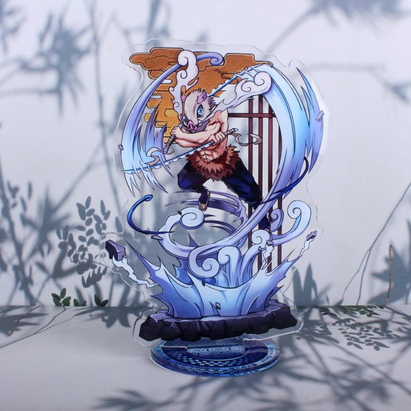 Demon Slayer Kimetsu No Yaiba Tanjiro Kamado Large Acrylic Stand Figure Character Desktop Decoration Collectible For Anime Fans