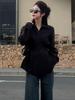 New 2025 Slimming French Silk Satin Top: Influencer Style, Plus Size, Spring Collection