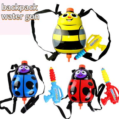 Beetle-shaped Backpack Water Gun Summer Beach High Pressure Pull Out Water Toy