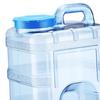 Camping Water Container Bucket Leakproof with Hole On Lid Empty Portable Bottle Jug for