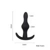 Portable Silicone Anal Plug Beads for Men & Women - Wearable Anus Dilator for Travel & SM Erotic Use