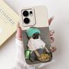 For Oppo Reno13 F Case Cute Rabbit Panda Soft Silicone Phone Cover For Oppo Reno 13 Reno13 Pro 13F Reno13F 5G Fundas Capa Shell
