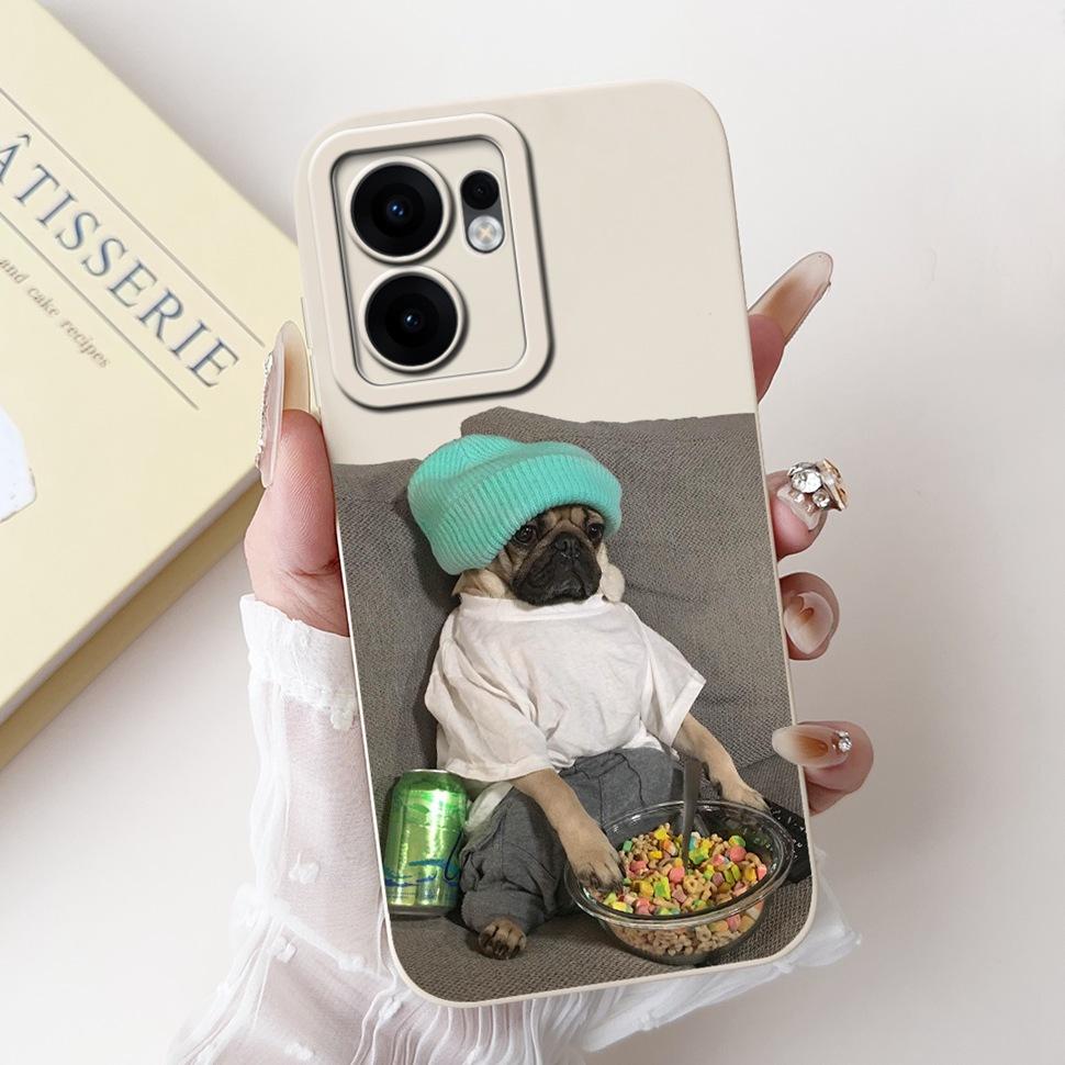 For Oppo Reno13 F Case Cute Rabbit Panda Soft Silicone Phone Cover For Oppo Reno 13 Reno13 Pro 13F Reno13F 5G Fundas Capa Shell