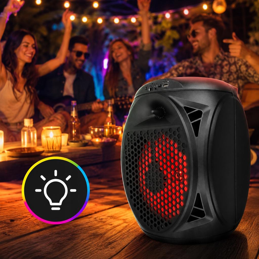 [PACZC] Portable Bluetooth Karaoke Speaker with Microphone N50