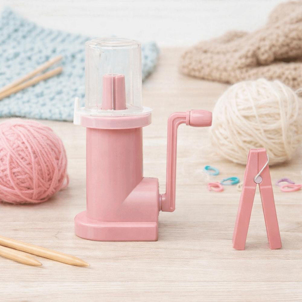 Hand Operated DIY Braiding Spool Crocheting Tool Yarn Knitting Tool Mini Spool Knitter  Household