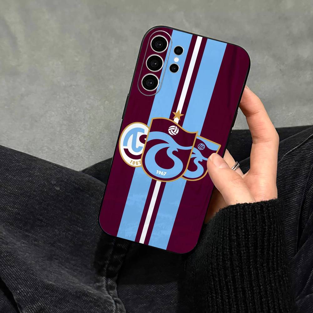 Trabzonspor Phone Case For Samsung S25,S24,S21,S22,S23,S30,Ultra,S20,Plus,Fe,Note,10,9,5G Black Cover