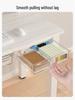 Adjustable Under-Desk Drawer: No Nails, No Drilling, Invisible Storage for Home or Office