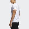 Adidas Graphic T-Shirt With Long Logo Men Tops White FT2794
