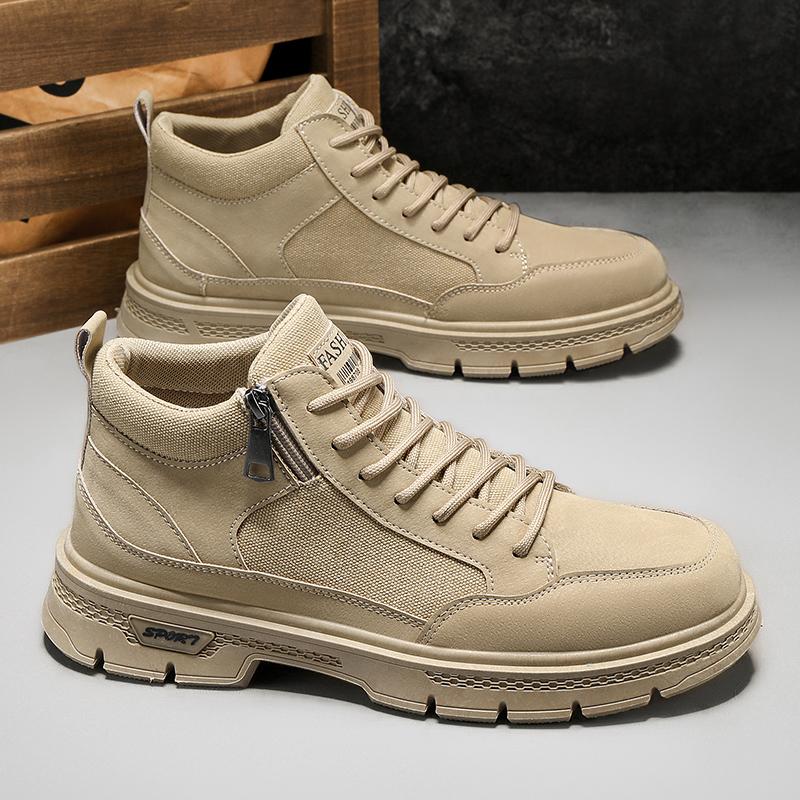 Casual Boots Fashionable Commute Chelsea Boots Comfortable Wear-Resistant Non-Slip Ankle Boots Male Tooling Boots Free Shipping