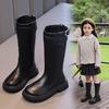Girls' Shoes, Children's Long Boots, New Style, Baby Long Boots, High Boots with Added Insulation