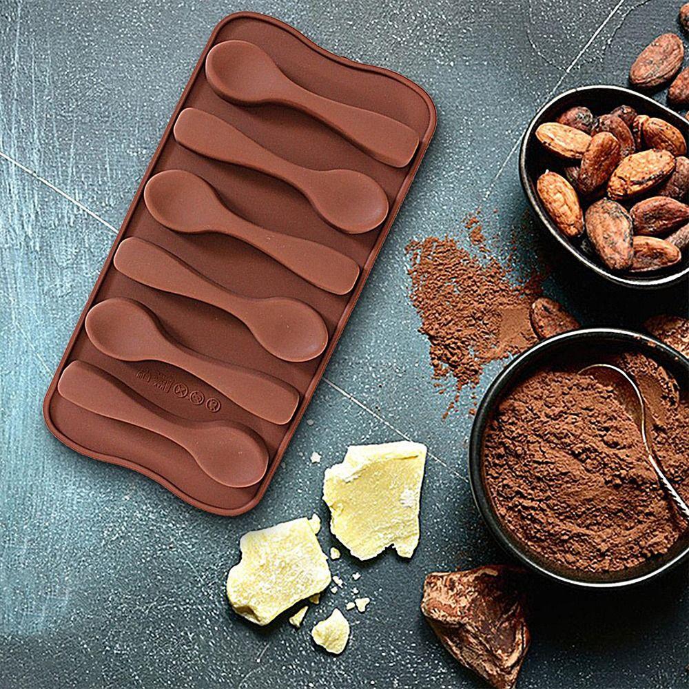 Non-Stick Chocolate Moulds DIY Fondant Coffee Mould Easy Release Baking Mold Kitchen Accessories